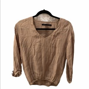 Zara basic blouse sz XS